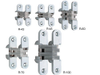 CONCEALED HINGE - R-100 -- R-100 - Image