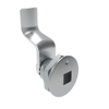 Quarter-Turn Cam Latch, 8 mm Square Recess, 34mm  Grip, Not Sealed, Zinc Alloy, Chrome Plated, Bright - E5-1-081-180 - Southco