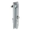 Swinghandle Latch, Large Size - 150 mm , With Padlock Hasp, Use with Linear Actuator or as Single Point Latch, CH 333 Key DIN, Non-Sealed, Zinc Alloy, Satin Chrome Plated - H3-60-423-044 - Southco