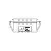 Powerpole ® Pak Snap in Receptacle 9 to 10 Poles - 1470g4 - Anderson Power Products