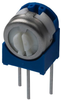Trimmer Potentiometer, 2Kohm 1Turn Through Hole; Trimpot Type Bourns - 62J1765 - Newark, An Avnet Company