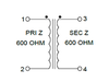 Miniature Impedance Matching Transformers - Red Spec -- SP-70 - Image