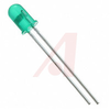 LED; Green;8mcd;T-1-3/4;Diffused;5V;20mA;565nm;60deg;0.347In.H;12V Series - 70130135 - Allied Electronics, Inc.