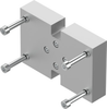 Adapter kit - DHAA-G-E21-70...110-B8-80 - Festo Corporation