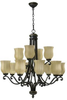6078-12-95 Mid. Chandeliers-Glass Up - 499615 - Capital Lighting, Inc.