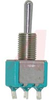 Switch, Toggle, Miniature, SPDT, ON-OFF-(ON), 6A@225VAC/28 VDC, 3A @ 250 VAC - 70152367 - Allied Electronics, Inc.