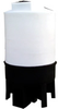 100 Gallon Cone Bottom Tank w/ poly stand - TC3148JP - Plastic-Mart