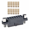2+2 Pos. Female DIL 24-28 AWG Cable Conn. Kit, Jackscrews - M80-4810442 - Harwin Plc