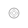 Mid Power SPEC Pak ® Cable Gland (Pm42) - PS4T40-7X - Anderson Power Products