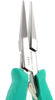 Excelta Two Star Stainless Steel Smooth Flat Straight Flat Gripping Pliers 2842 - 5 3/4 in Length - Foam Cushion Grip - EXCELTA 2842 - R. S. Hughes Company, Inc.