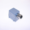 Standard, Rectangular Hood, size 66.4, 4 Pegs, Side .75-NPT cable entry - CAOT-50.5 - Mencom Corporation