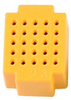 Building Block Mini Breadboard Yellow 25 Point; Board Type Mcm - 79X3957 - Newark, An Avnet Company