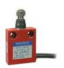 MICRO SWITCH 24CE Series Miniature Safety Limit Switch, 1NC Direct Opening, Slow Action, Roller Plunger, Parallel (Boot Seal), Side Exit Cable, 2 m, 100 mA to 10 A (Thermal), Silver Contacts -- 24CE31Y2A
