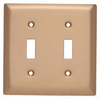 Standard Wall Plate - SB2-BZ - Hubbell Wiring Device-Kellems