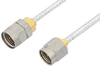 2.92mm Male to 1.85mm Male Cable 18 Inch Length Using PE-SR405FL Coax, LF Solder, RoHS - PE36533LF-18 - Pasternack