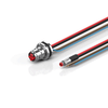 ZK7624-BS00-0xxx | B17, ECP cable, PUR, 4 x 1.5 mm² + (1 x 4 x AWG22), drag-chain suitable, key 2 (user-defined voltage) -  - Beckhoff Automation LLC