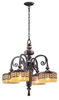 AF4106MBZ Mid. Chandeliers-Glass Down - 695908 - Capital Lighting, Inc.