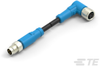 M8/M12 Cable Assemblies - T4052114003-007 - TE Connectivity