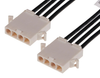 Cable Assy, 4P Wtb Plug-Plug, 23.6; Connector To Connector Molex - 13AJ2523 - Newark, An Avnet Company