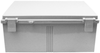 Enclosure, Box, Plastic, Gray; Enclosure Type Bud Industries - 83F6458 - Newark, An Avnet Company
