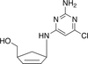 (1R,4S)-rel-4-[(2-Amino-6-chloro-4-pyrimidinyl)amino]-2-cy.. -- 19606 - Image