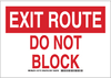 Fire Safety Sign - 127175 - Brady Corporation