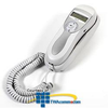 ITT Cortelco White Trendline Phone with Call ID - 635015-TP2-27F - TelephoneStuff.com