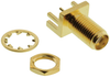 Rf/coaxial Sma Bulkhead Jack Str 50 Ohm Solder; Connector Type Amphenol Rf - 99H5125 - Newark, An Avnet Company
