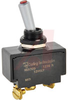 Switch, Toggle, Lighted, ON-NONE-OFF, SCREW TerminalS, 12V INCANDESCENT - 70132012 - Allied Electronics, Inc.