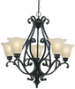 M232126 Mid. Chandeliers-Glass Up - 753089 - Capital Lighting, Inc.