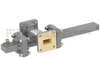 30 dB WR-62 Waveguide Crossguide Coupler with UG-419/U Square Cover Flange and SMA Female Coupled Port from 12.4 GHz to 18 GHz in Bronze - FMWCT1057 - Fairview Microwave Inc.