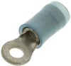 Terminal, Ring Tongue, #4, Crimp, Blue; Stud Size - Metric Amp - Te Connectivity - 66H6996 - Newark, An Avnet Company