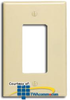 Leviton 1-Gang Decora/GFCI Oversized Thermoset Wallplate - 86601 - TelephoneStuff.com