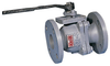 2-Piece, Full Port, Cast Iron Flanged Ball Valve -- G4000
