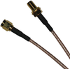 Coaxial Cable Assembly, Rg-316, 6In, Black; Connector Type A Amphenol Rf - 14R7789 - Newark, An Avnet Company