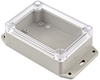 Small Enclosure, Abs, Grey/clear; Enclosure Type Hammond - 29AH0206 - Newark, An Avnet Company