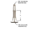 Reverse Chassis Mount Nylon PCB Support -- 9061 - Image