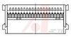 CONNECTOR, RECEPTACLE, AMP-LATCH 609, 26 POSITION, MATING POLARIZATION - 70085920 - Allied Electronics, Inc.