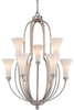 1P-961-9-69 Large Chandeliers-Glass Shade - 660755 - Capital Lighting, Inc.