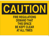 Fire Sign - 89107 - Brady Corporation