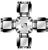 Dk-Lok® Union Cross -- DX-1 - Image