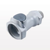 Coupling Body, In-Line Pipe Thread, Straight Thru - HFC10612 - Qosina Corp.