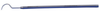 Excelta Three Star Single-Ended Hook Stainless Steel Probe 330D - 6 in Length - 10 mil Thick - EXCELTA 330D - R. S. Hughes Company, Inc.