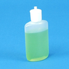 LDPE Oval Bottles With Flip Top Dispensing Caps - 66395 - U.S. Plastic Corporation