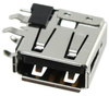 Conn USB Type A RCP 4 POS 1.4mm Solder RA Thru-Hole 4 Terminal 1 Port Tray - 514-0673298001 - Utmel Electronic Limited