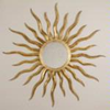 Soller Round Giltwood Mirror -- FM48/G