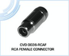 RCA Female Connector - CVD 0036-RCAF - Visual Sound, Inc.