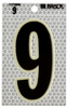 Glow-In-The-Dark/Ultra Reflective Number - 9 - 3010-9 - Brady Corporation