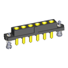 6 Pos. Female SIL Vertical Throughboard Conn. 101Lok - M80-4000000FD-06-321-00-000 - Harwin Plc