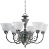 6102-6-92 Mid. Chandeliers-Glass Up - 763721 - Capital Lighting, Inc.